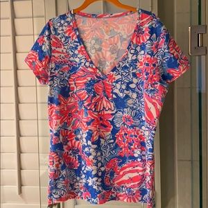 Like new sz L Lilly Pulitzer Michele top